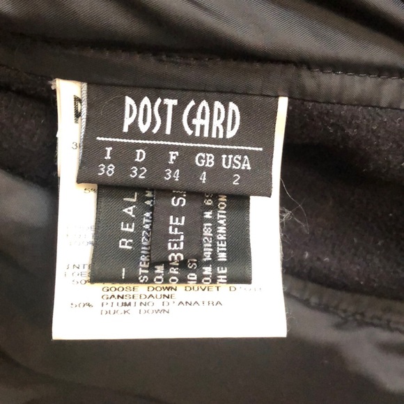 Post Card Jackets & Coats Postcard Black Down Jacket 2 Poshmark